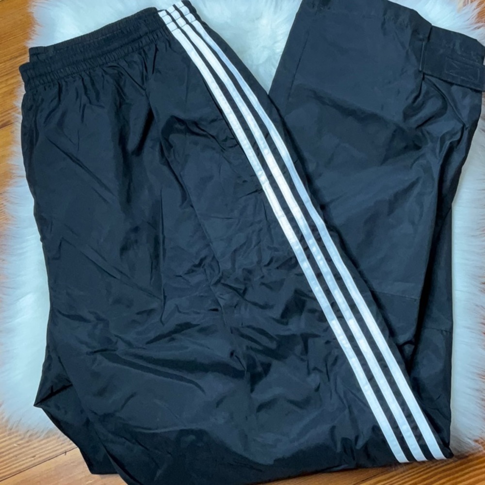 Adidas White Striped Pants Sz 2XL